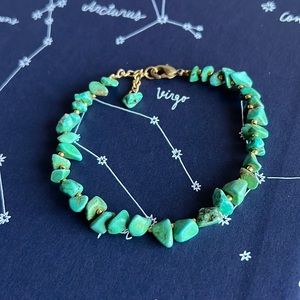 Beautiful Raw Turquoise Stone Bracelet